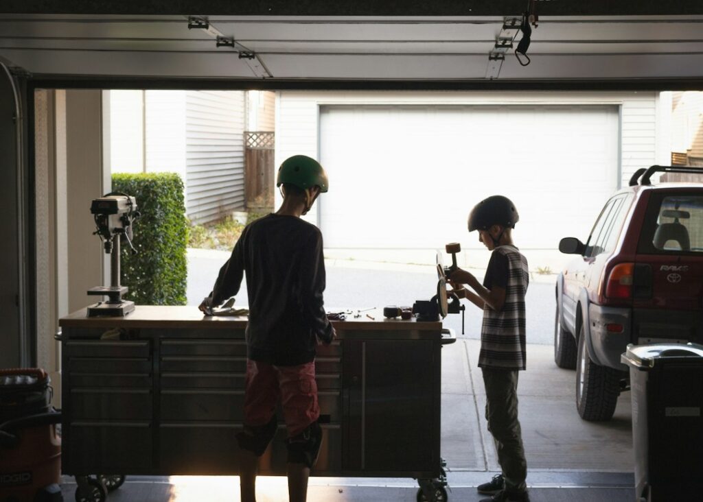 Cleaning garage door sensors